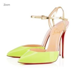 Christian Louboutin rivierina 100 patent/specchio